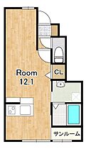 堅田共同住宅  ｜ 滋賀県大津市本堅田３丁目（賃貸アパート1R・1階・33.00㎡） その2