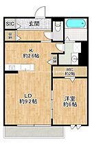 Reach  ｜ 滋賀県大津市今堅田２丁目（賃貸アパート1LDK・1階・46.80㎡） その2