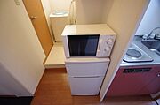 冷蔵庫・電子レンジ設置済（仕様は異なる場合があります）