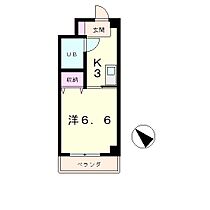 クローバーハイツ1  ｜ 滋賀県草津市笠山２丁目（賃貸マンション1K・3階・20.16㎡） その2