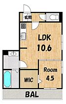 クレメント五個荘  ｜ 滋賀県東近江市五個荘竜田町（賃貸アパート1LDK・2階・40.30㎡） その2