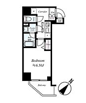 SHOKEN Residence横浜BAY SIDE 501 ｜ 神奈川県横浜市神奈川区栄町15-12（賃貸マンション1K・5階・23.06㎡） その2