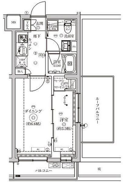 ベルシード野毛山公園 308｜神奈川県横浜市西区老松町(賃貸マンション1DK・3階・30.15㎡)の写真 その2