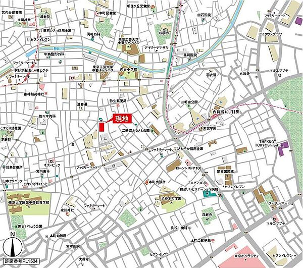 ジオエント中野弥生町 326｜東京都中野区弥生町1丁目(賃貸マンション1LDK・3階・40.11㎡)の写真 その22