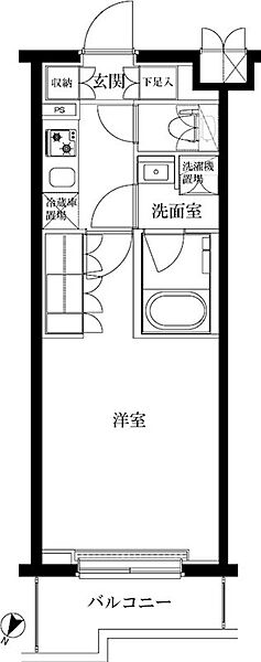 ルーブル蓮根弐番館 105｜東京都板橋区蓮根1丁目(賃貸マンション1K・1階・26.35㎡)の写真 その2