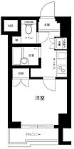 ルーブル白金高輪  ｜ 東京都港区三田5丁目13-11（賃貸マンション1K・12階・18.45㎡） その2