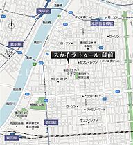 スカイ　ラ　トゥール蔵前 502 ｜ 東京都墨田区本所2丁目2-13(地番)（賃貸マンション1LDK・5階・40.20㎡） その4