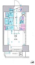 ジェノヴィア上野IIIスカイガーデン  ｜ 東京都台東区東上野3丁目（賃貸マンション1K・7階・28.22㎡） その2