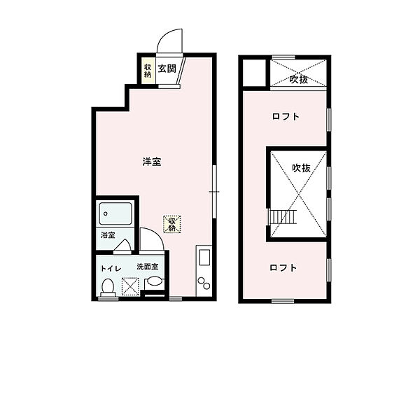 フォレスト久我山 101｜東京都杉並区久我山(賃貸アパート1R・1階・24.38㎡)の写真 その2