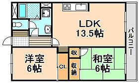 パークハイム  ｜ 兵庫県伊丹市野間8丁目（賃貸マンション2LDK・3階・60.00㎡） その2