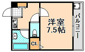 セントラル富士II  ｜ 兵庫県伊丹市野間2丁目（賃貸マンション1K・3階・19.00㎡） その2