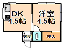 田中マンション  ｜ 兵庫県伊丹市稲野町6丁目（賃貸マンション1DK・4階・17.00㎡） その2