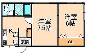 パセオ　セキワ  ｜ 兵庫県伊丹市行基町2丁目（賃貸アパート2K・2階・32.60㎡） その2