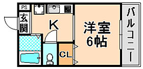 セリバテール伊丹  ｜ 兵庫県伊丹市中央4丁目（賃貸マンション1K・2階・19.53㎡） その2