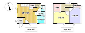 ドリームハイムA棟 1 ｜ 北海道砂川市吉野一条北４丁目221-8（賃貸一戸建2LDK・1階・56.70㎡） その2