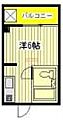 エレガンス笹塚4階6.0万円