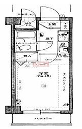 ライオンズマンション経堂第7 1Kの間取図画像