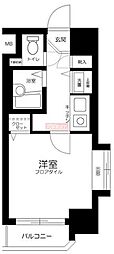 フェニックス幡ヶ谷壱番館 1Kの間取図画像
