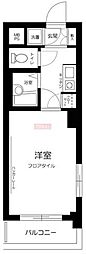 菱和パレス渋谷本町 1Kの間取図画像