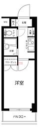 フェニックス三軒茶屋 1Kの間取図画像
