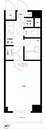 ルーブル渋谷松濤 1Kの間取図画像