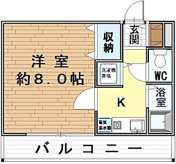 クレスト花野 4階/410