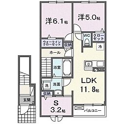 イーストヒルズA 2階