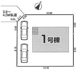 物件画像 川越市岸町1丁目新築一戸建て〜全1棟