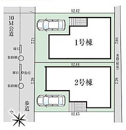 物件画像 完成済川越市清水町新築一戸建て全2棟