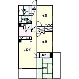 ライオンズプラザ平塚見附町 3LDKの間取図画像
