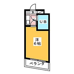 間取図画像 1K