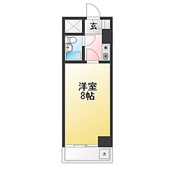 九段フラワーホーム 1Kの間取図画像