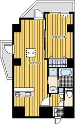 フェリーチェ巣鴨 1LDKの間取図画像