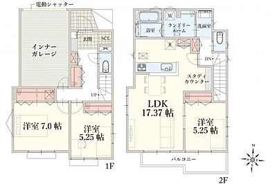 間取り：間取図