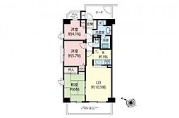 ソフィア上福岡 3LDKの間取図画像