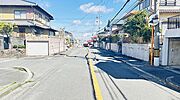前面道路幅は余裕のある8.7m！