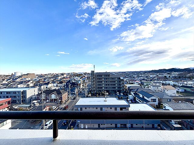 バルコニー エスカイア羽村第二　最上階 8階/-