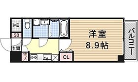 メゾン・トラスト京都梅小路 105 ｜ 京都府京都市南区八条坊門町（賃貸マンション1K・1階・25.32㎡） その2