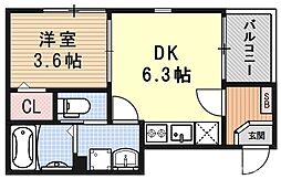 九条駅 6.6万円