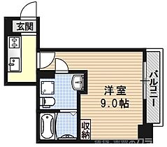 グランドーリア西院 5-D ｜ 京都府京都市右京区西院乾町（賃貸マンション1K・3階・24.12㎡） その2