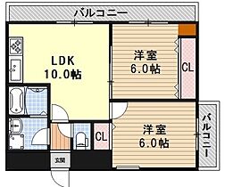 オパス四条 602 ｜ 京都府京都市下京区神明町（賃貸マンション2LDK・6階・61.84㎡） その2