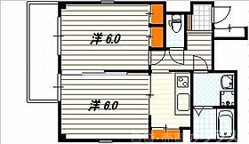 エスポワール柳馬場 302 ｜ 京都府京都市中京区等持寺町（賃貸マンション2K・3階・38.60㎡） その2