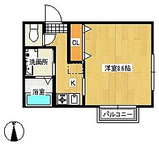 京OHBUIII 101 ｜ 京都府京都市左京区田中東春菜町（賃貸マンション1K・1階・26.46㎡） その2