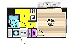 間取図画像 1K