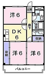 ミローズコート 3階/303