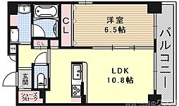 tissage塩小路 5階1LDKの間取り