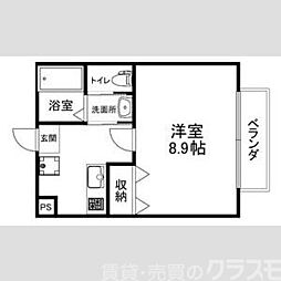 フラッティ一条御前 4階