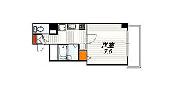 スクエア烏丸御池 1Kの間取図画像