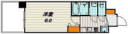 プレサンス京都四条大宮 1Kの間取図画像