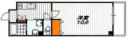 メディナ烏丸御池 1Kの間取図画像